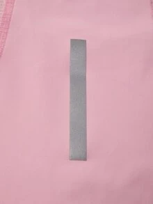 SHEIN Dewbera 女款拼色休閒日常運動上衣 - 淺粉色 - 查看 5