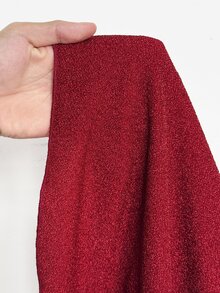 Maweii Plus Size Sexy Fitted Square Neck Evening Gown Dress - Red - View 7