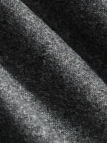 DAZY Women's Solid Color Casual Versatile Daily Long Sleeve T-Shirt - Dark Grey - View 11