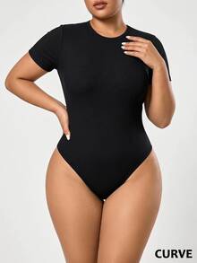 Solea Cove Women Plus Size Sports Jumpsuit Open Back Sexy Fashion Fitness Workout - Black - View 4