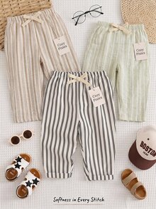 Cozy Pixies Baby Boys Bottoms - Multicolor - View 1