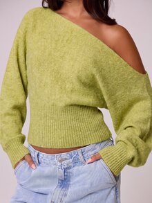 MUSERA Women Sweaters - Mint Green - View 2