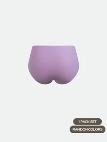 SHAPORA [Random Color] Women's Best-Selling Minimalist Solid Color Fashionable Comfortable High Cost-Performance High Quality Portable Triangle Panties - Multicolor - View 6
