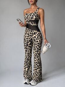 SHEIN Velisys Women Sports Jumpsuits - Multicolor - View 1