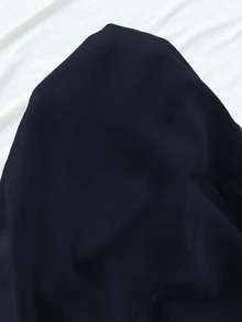 兒童青少年女孩秋冬新款粉色素色針織休閒修身百搭長袖T恤 - 藍色 - 查看 8