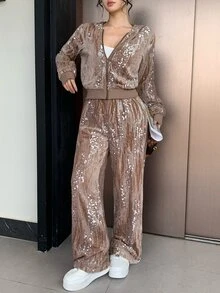 DAZY Women Two-Piece Outfits - Apricot - View 8