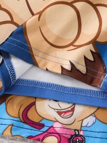 SHEIN | PAW Patrol 4件裝小男孩睡衣 - 彩色 - 查看 5