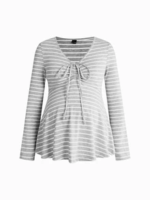 Modmama 3PCS Maternity T-Shirts Fall - Multicolor - View 13