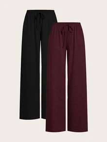 SHEIN EZwear 女士長褲 - 彩色 - 查看 1