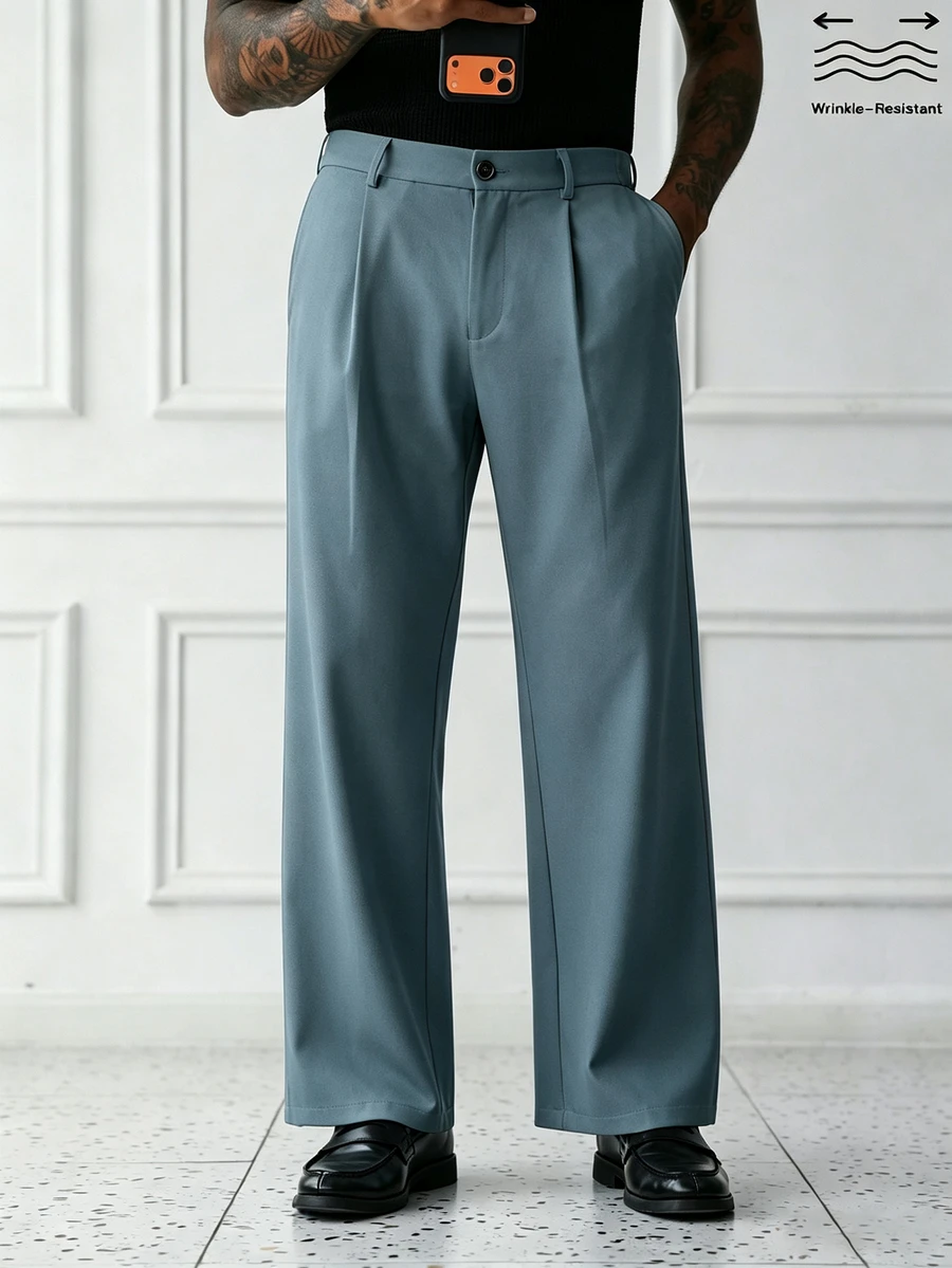 HUEFORM Men Pants - Dusty Blue - View 1
