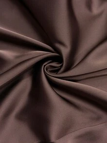Elaquor Vestidos Talla Grande Otoño - Marrón - Ver 7