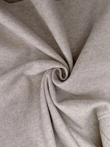 Easowa Áo khoác ngoài cổ cao kéo khóa nữ - Màu Khaki - Xem 6