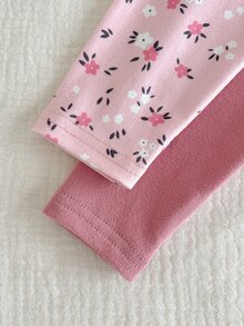 Cozy Pixies 2PCS Baby Girls Bottoms - Multicolor - View 7