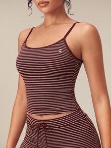 OutZeal Women Sports Tank Casual Daily Adjustable Straps Vest Summer - Burgundy - View 6