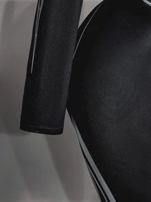 SHEIN ICON Plus Size Y2K Sexy Spider Jumpsuit, Halloween Cosplay - Grey - View 7