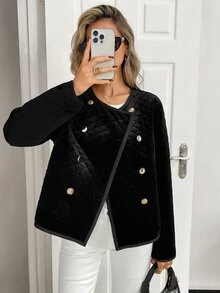 Elyressa Fall Clothes FOR WomenWomen Winter Coats - Black - View 1