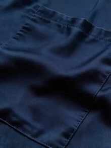 Maweii Celana Panjang Wanita Ukuran Plus Motif Tupai Terbang Garis-Garis Gradien Pelangi, Saku Serut, Patchwork Kepala Singa, Celana Kasual Manset, Pakaian Liburan Streetwear Musim Semi/Panas Gaya Y2K - Navy Blue - View 4