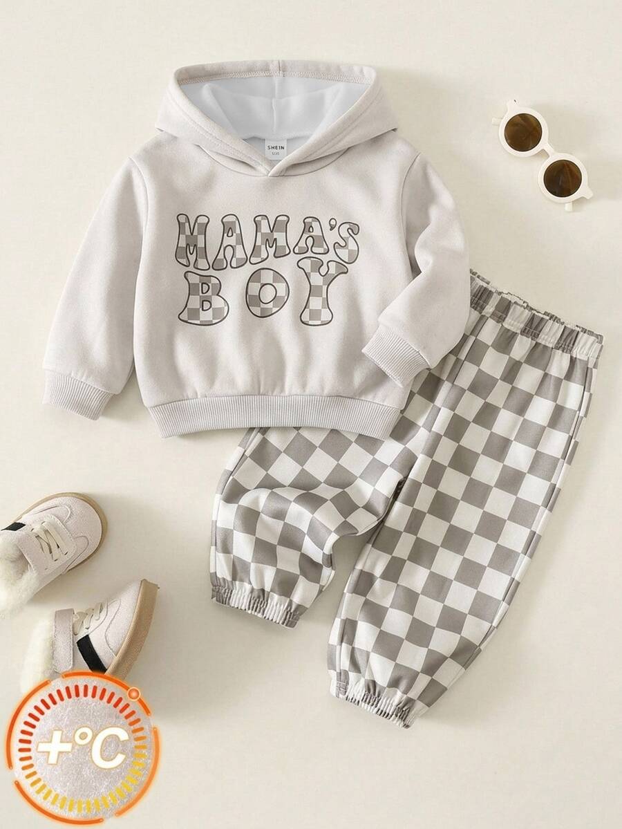 Infant Hooded Casual Comfortable Set - White - View 1