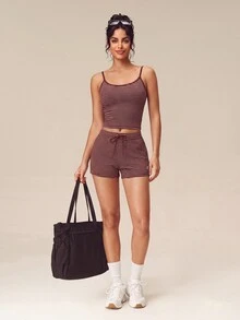 OutZeal Women Sports Shorts Casual Gym Adjustable Waist Summer Shorts - Multicolor - View 2