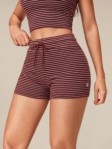 OutZeal Women Sports Shorts Casual Gym Adjustable Waist Summer Shorts - Multicolor - View 4