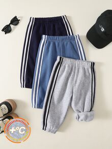 SHEIN Baby Boys Bottoms Pcs - Multicolor - View 4