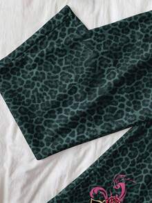 Attitoon Women's Leopard Print Loose Sweatpants - Multicolor - View 8