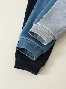 Cozy Pixies 兒童小男孩 6件套運動休閒服套裝 男童慢跑褲 - 彩色 - 查看 5