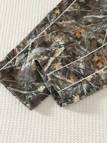 SHEIN 1件男童百搭時尚直筒長褲，適合日常穿著、上學、旅行、運動，四季皆宜 - 彩色 - 查看 4