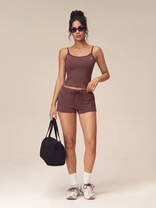 OutZeal Women Sports Tank Casual Daily Adjustable Straps Vest Summer - Burgundy - View 2