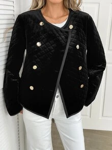 Elyressa Fall Clothes FOR WomenWomen Winter Coats - Black - View 5