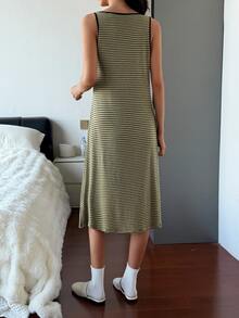 DAZY 2PCS Women Sleep Dresses - Multicolor - View 2