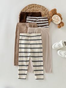 Cozy Pixies 5PCS Baby Boys Bottoms - Multicolor - View 3
