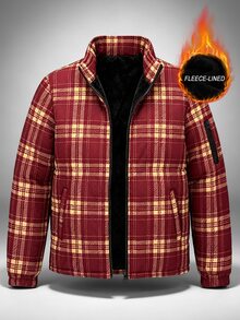 Manfinity Homme Halloween, Christmas, New Year, Gift, Men's Jacket And Coat, Fashion, Thermal Lined - Multicolor - View 3