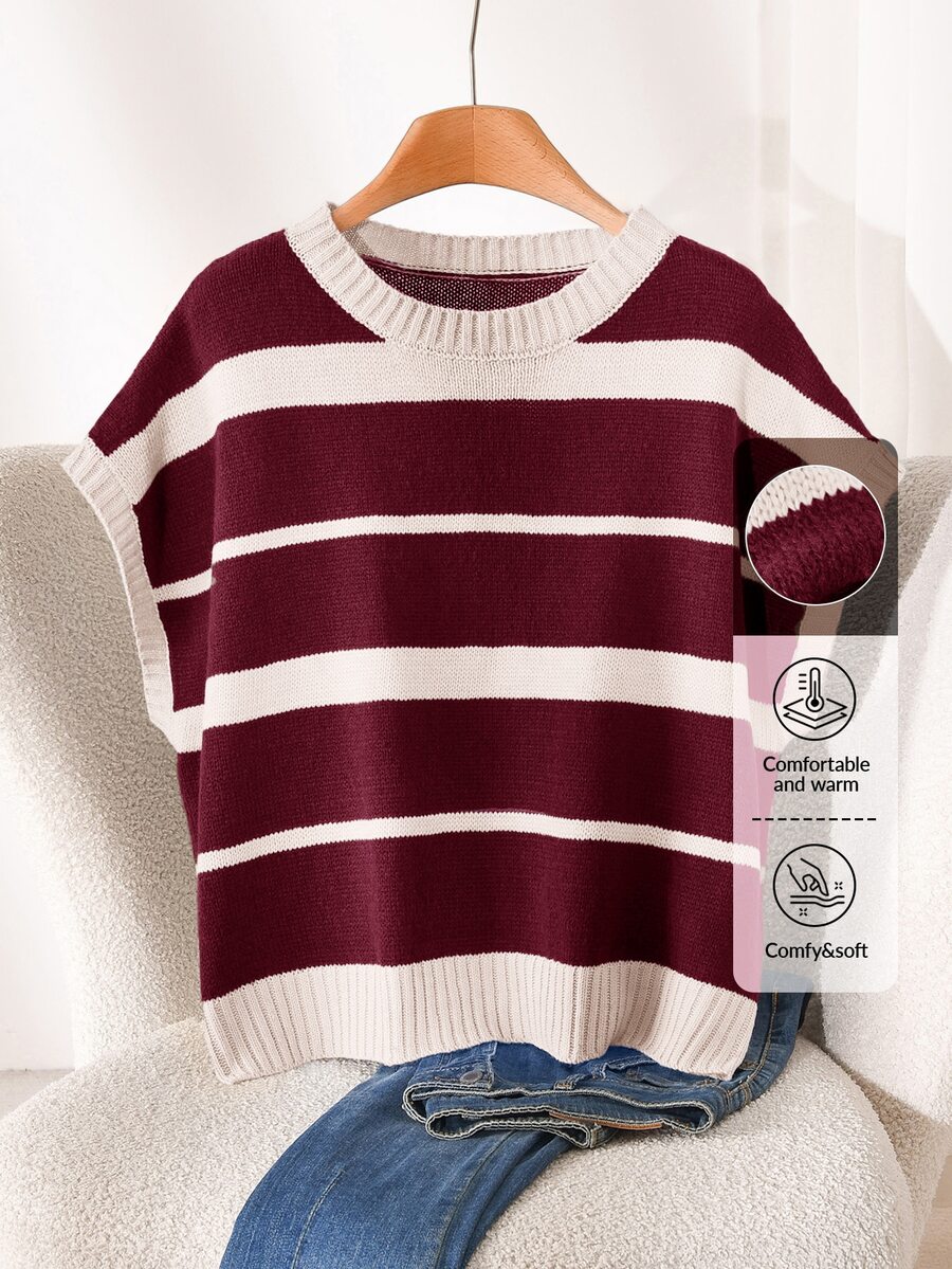 CosyJoli Plus Size Summer Knit Top, Casual Elegant Women's Cover Up ...