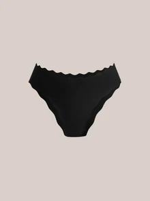 Barelissa Celana Dalam Segitiga Perekat Nyaman dengan Tepi Bergelombang untuk Wanita, 5pcs/Set - MultiWarna - View 12