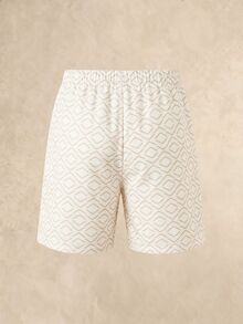 EverLounge Men's Argyle Print Patch-Up Shorts - Multicolor - View 2