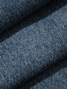 DAZY Women's Washed Casual Loose Fit Jeans - Blue - View 8