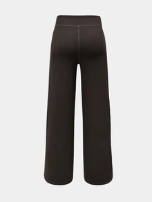SHEIN Sovereign Charm Women's Sports Long Pants With Striped Decoration, Comfortable For Sports, Exercise, Jogging, Yoga - Brown - View 2