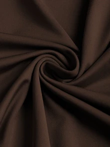 Sweetra Spring/Summer New Women's Design High Street Chic Sexy Asymmetrical Shoulder Slim Fit Flattering Sports Versatile Comfortable Streetwear T-Shirt - Brown - View 6