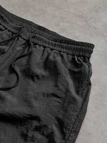 Sport MetroGents Men's Skull Print Drawstring Waist Sports Pants - Black - View 3