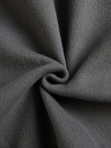 SHEIN 青少年男孩極簡高街小刺繡圖案套頭衛衣，舒適面料，獨特版型，秋冬新款，適合多種場合 - 深灰色 - 查看 6