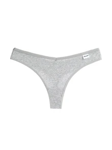 Esseday 4pcs Multi-Color High Elasticity Casual Comfortable Minimalist Classic Plus Size Underwear - Multicolor - View 3