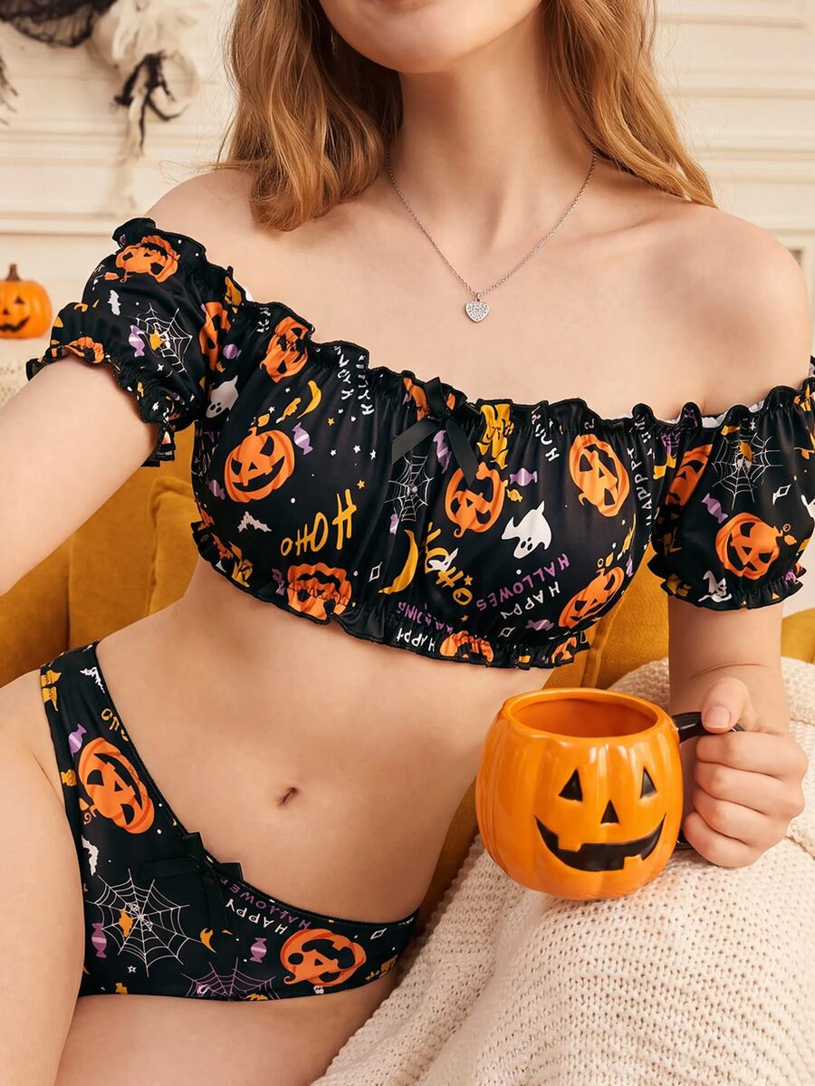 Notgurli 1pc Women's Quirky Bra Halloween Party Costume - Multicolor - View 1