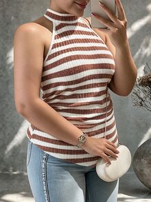 Ceyna Plus Size Women Tops - Multicolor - View 5