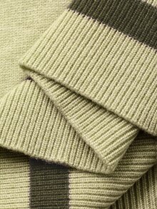 DAZY Women's Colorblock Pullover Sweater - Green - View 6