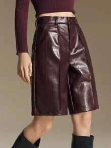 Ontre Women's Beach Holiday Country Style Country Concert 2026SS Autumn/Winter New Simple Elegant Old Money Style - Burgundy - View 4