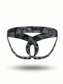 DrisQ DrisQ Celana Dalam Jockstrap Seksi Pria dengan Cincin - Grey - View 4