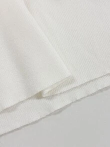 SHEIN 女款多功能 2 合 1 針織毛衣 - 米色 - 查看 8