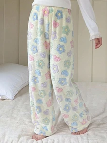 Dazy Kids Tween Girl Cute Comfortable Jacquard Loungewear Pants - Multicolor - View 5