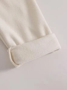 SHEIN 女童內搭褲，秋冬款，刷毛內裡底層褲，適合日常休閒穿著，極簡風格，隨機配色（5件/2件） - 彩色 - 查看 6